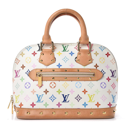 Louis Vuitton Monogram Multicolor Alma White 1 of 24