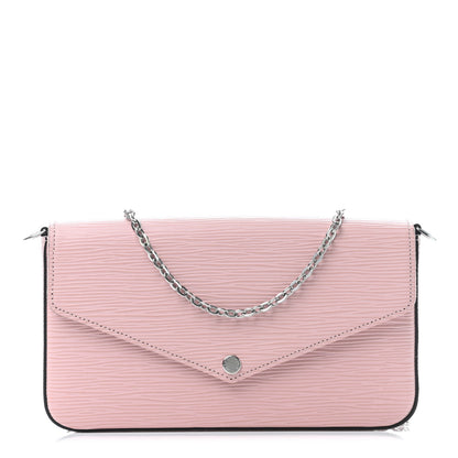 Louis Vuitton Epi Pochette Felicie Rose Ballerine 1 of 5