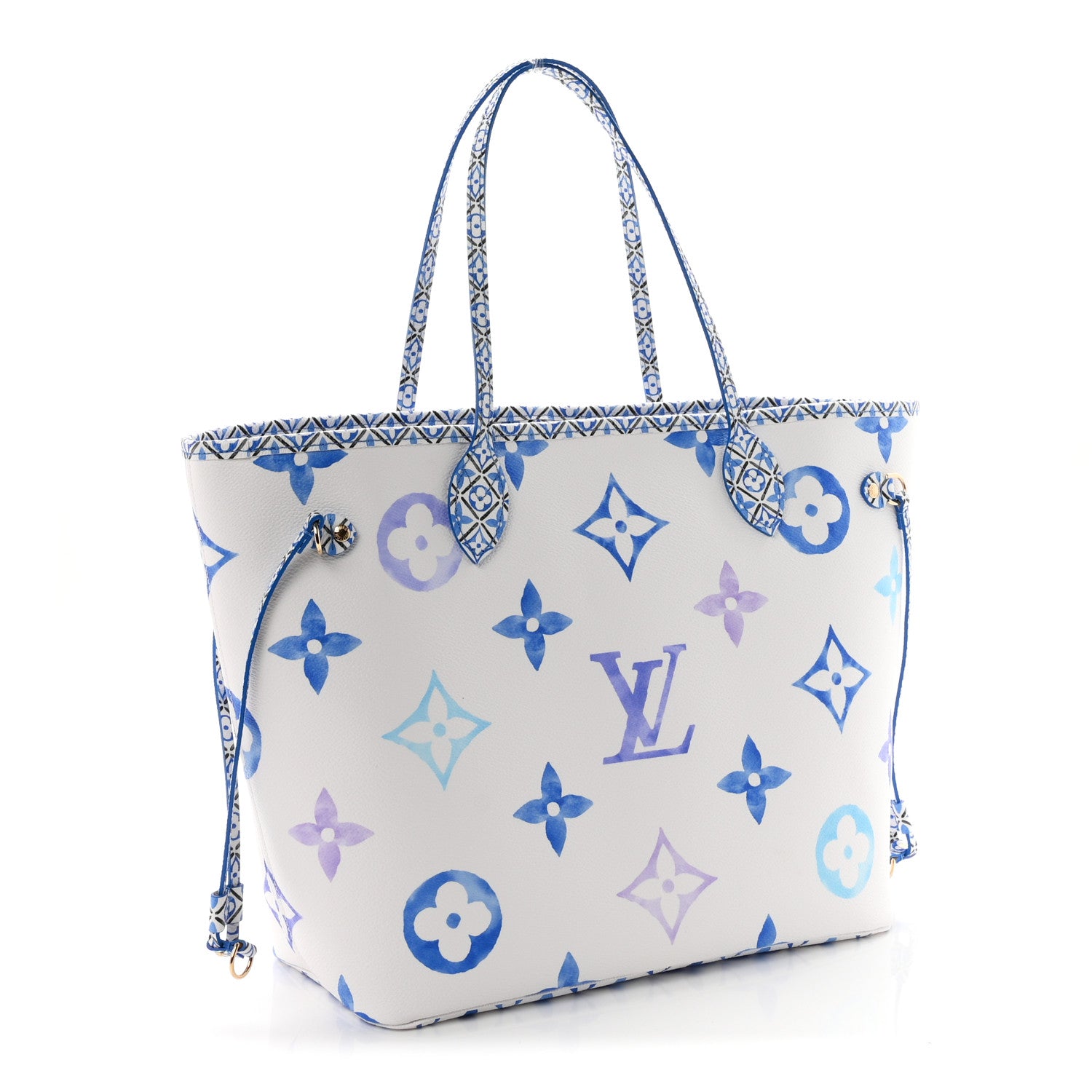 Louis Vuitton Monogram Giant By The Pool 2.0 Neverfull MM Blue 4 of 10