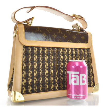 Louis Vuitton Monogram Ambre Tweedy Zip GM 3 of 9