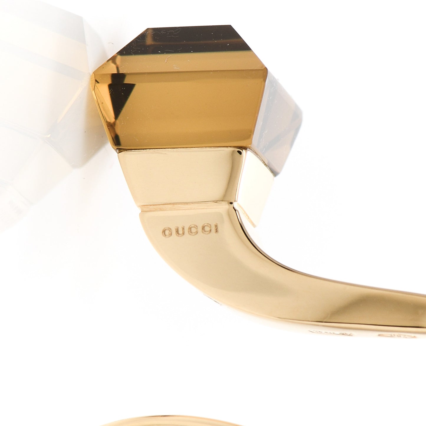 18K Yellow Gold Smoky Quartz Chiodo Drop Earrings