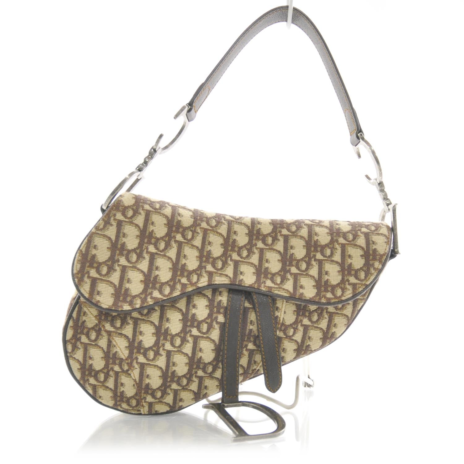 Christian Dior Monogram Saddle Bag Brown 1 of 9