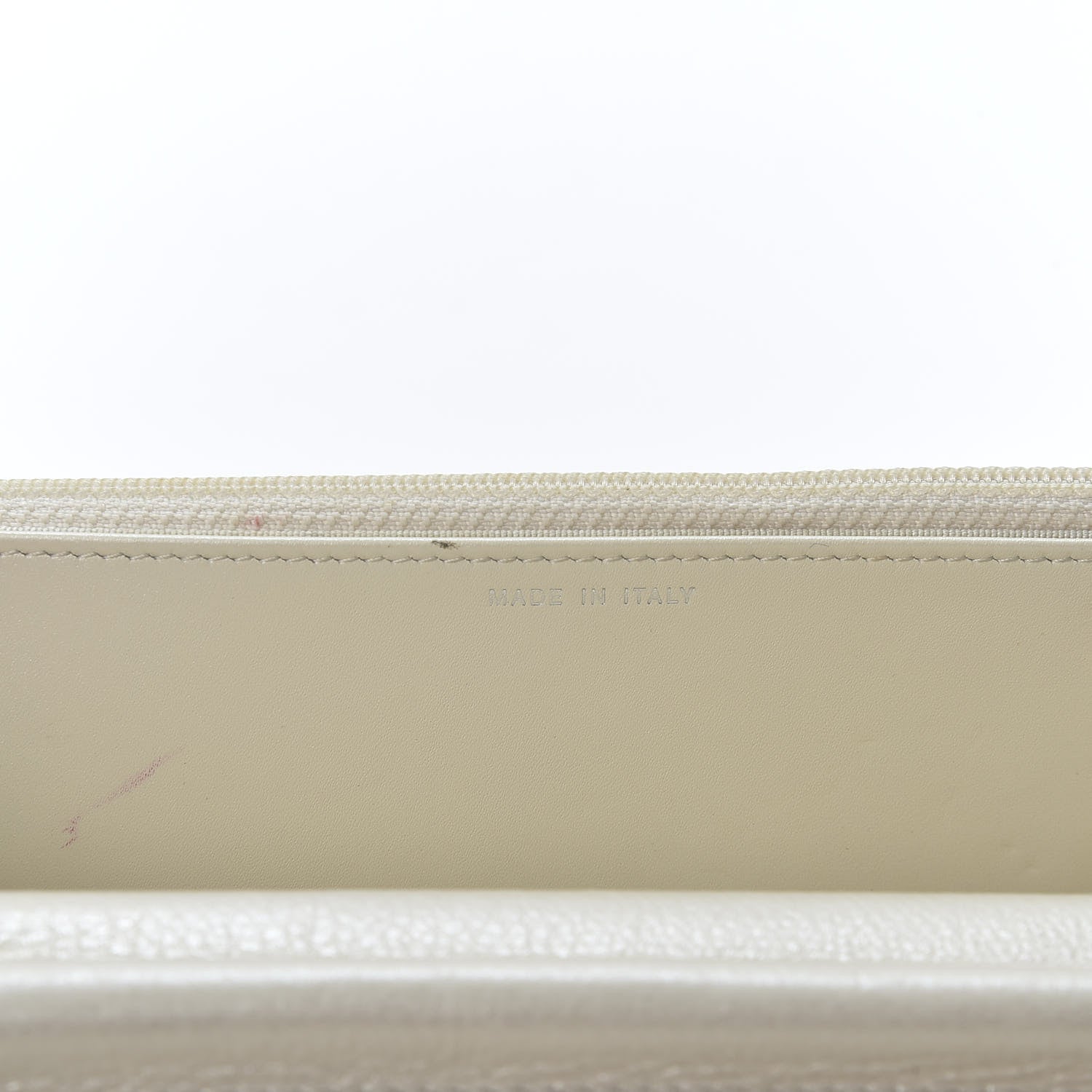 Chanel Metallic Calfskin Lucky Charms Casino 2.55 Reissue Wallet On Chain WOC Ivory 8 of 11
