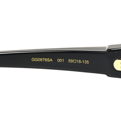 Gucci Acetate Square Frame Sunglasses GG0876SA Black 6 of 8