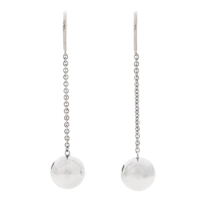 Tiffany Sterling Silver 10mm HardWear Ball Drop Earrings 1 of 4