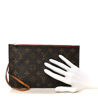 Louis Vuitton Monogram Neverfull MM GM Pochette Cherry 2 of 11