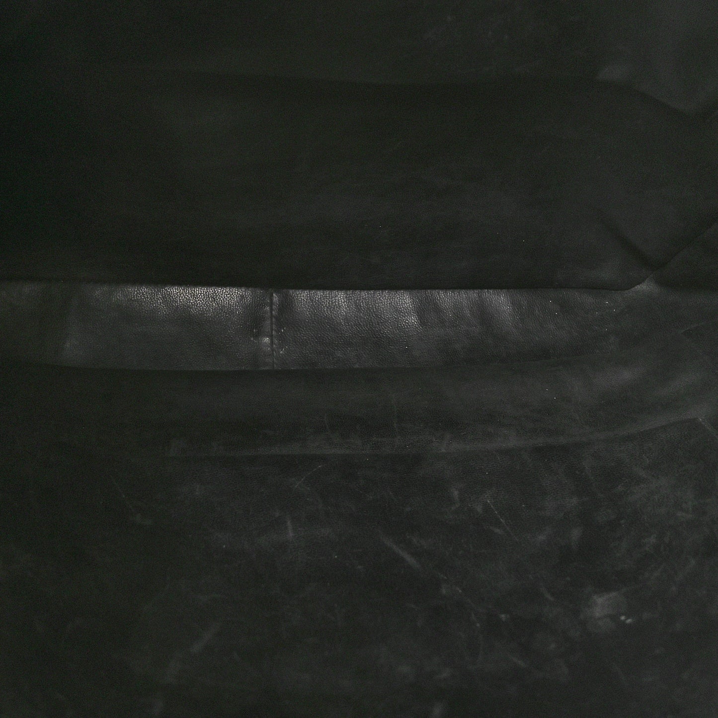 Lambskin Quilted CC Shopping Tote  Tote Black