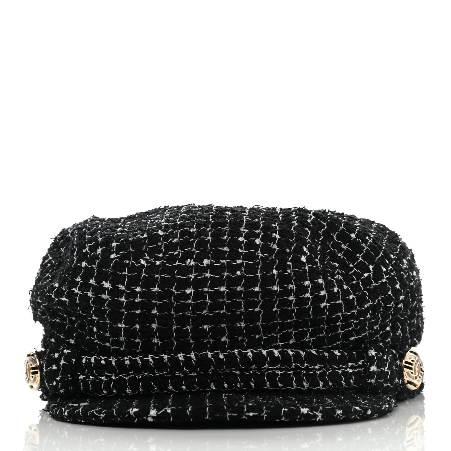 Tweed Fantasy Cap L Black