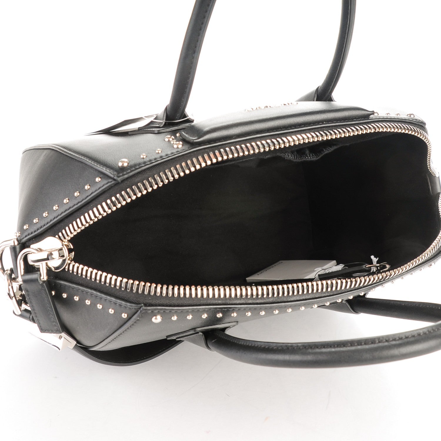 Givenchy Calfskin Medium Studded Antigona Black 5 of 7