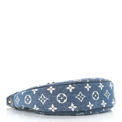 Louis Vuitton Monogram Jacquard Denim Loop Bleu 4 of 8