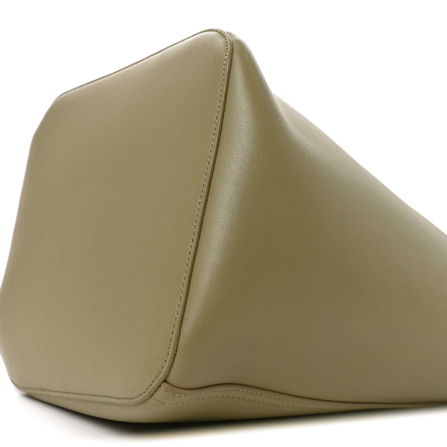 Loewe Smooth Calfskin Medium Pebble Bucket Bag Eucalyptus 9 of 9