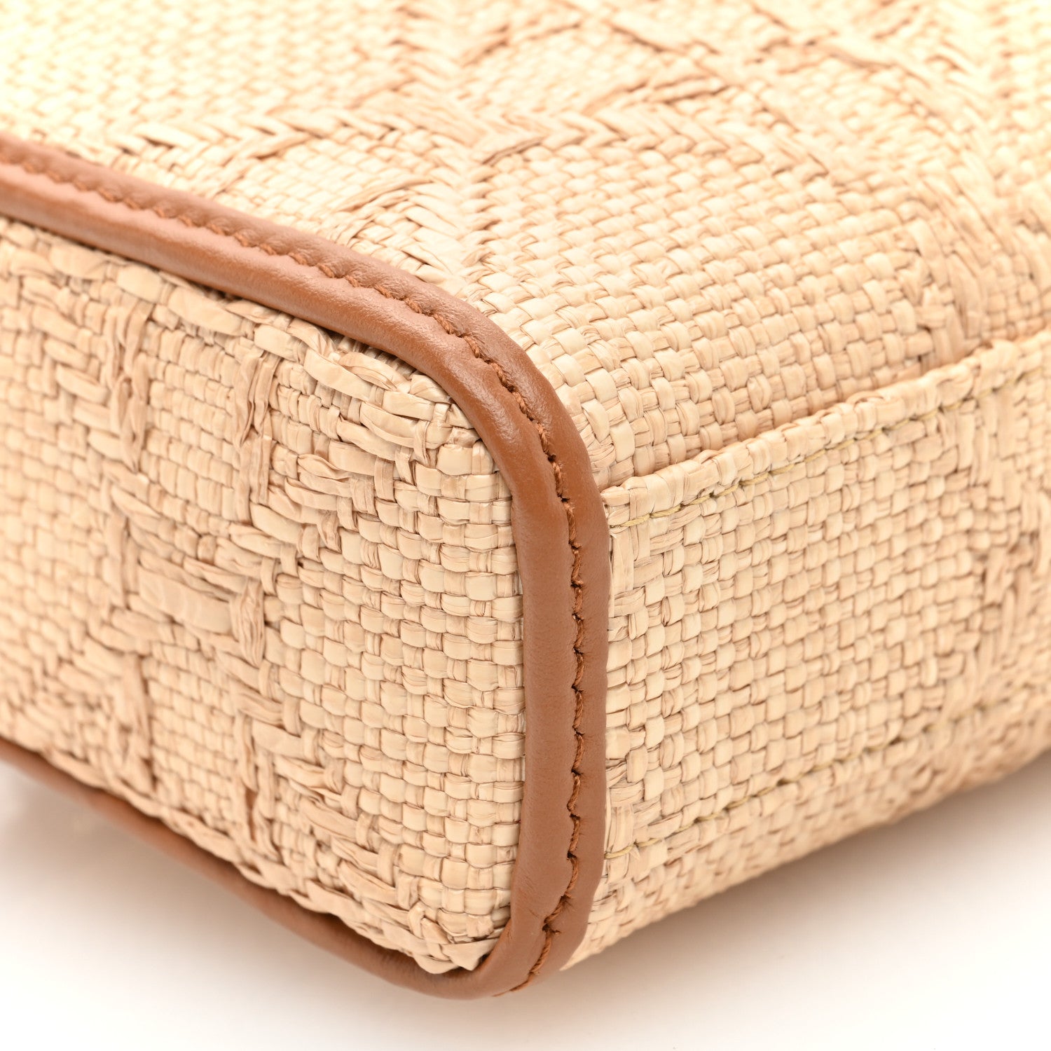 Christian Dior Raffia Micro Cannage Lady D-Joy Natural 8 of 9