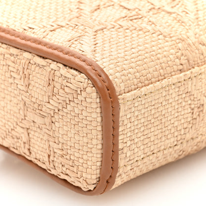 Christian Dior Raffia Micro Cannage Lady D-Joy Natural 8 of 9