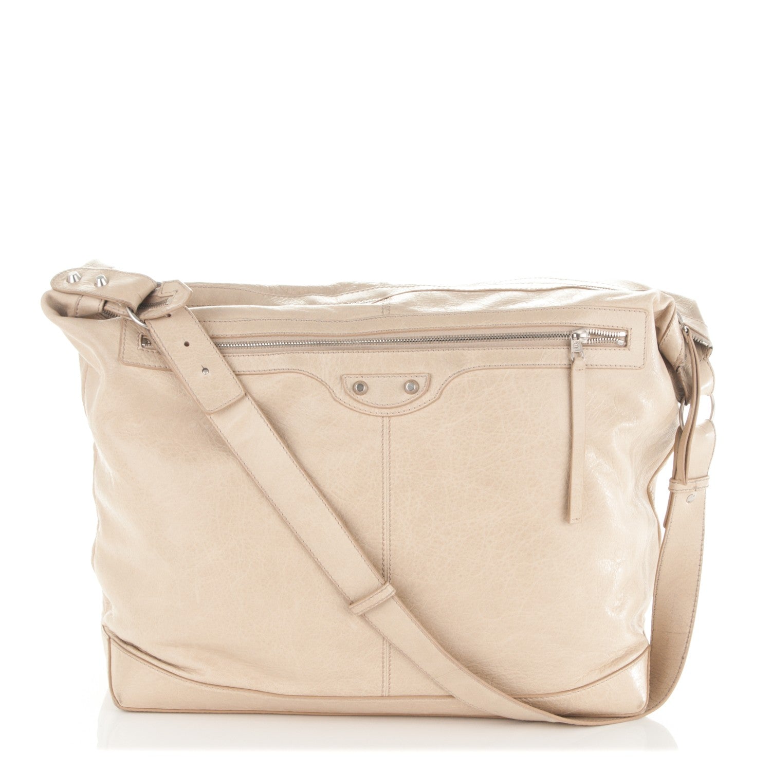 Balenciaga Agneau Courier Sahara 1 of 7