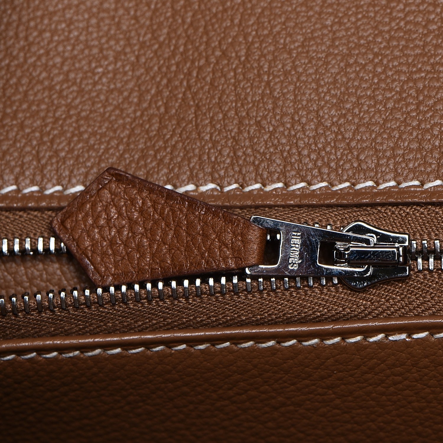 Hermes Natural Barenia Faubourg Birkin 30 Fauve 13 of 27