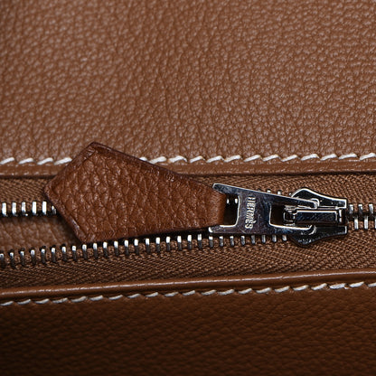 Hermes Natural Barenia Faubourg Birkin 30 Fauve 13 of 27