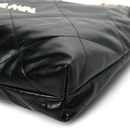 Chanel Calfskin Quilted Chanel 22 Black 10 of 11
