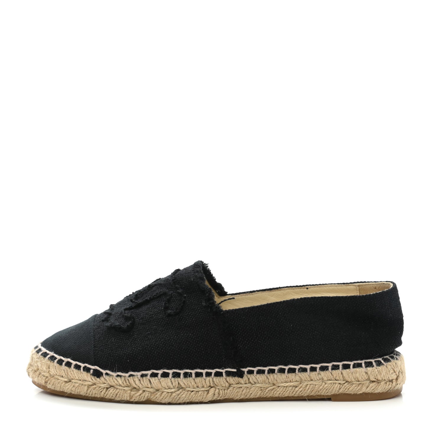 Denim Toile CC Espadrilles 39 Black