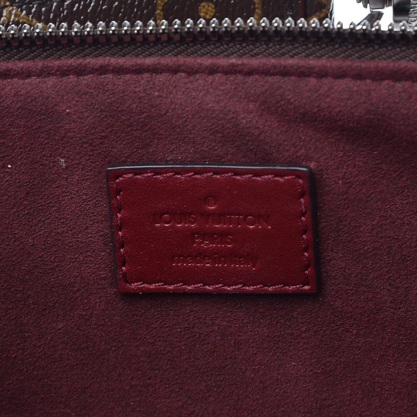 Monogram Shine Doc PM Bordeaux