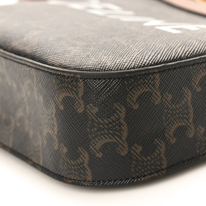 Celine Triomphe Canvas Small Camera Bag Tan 10 of 12