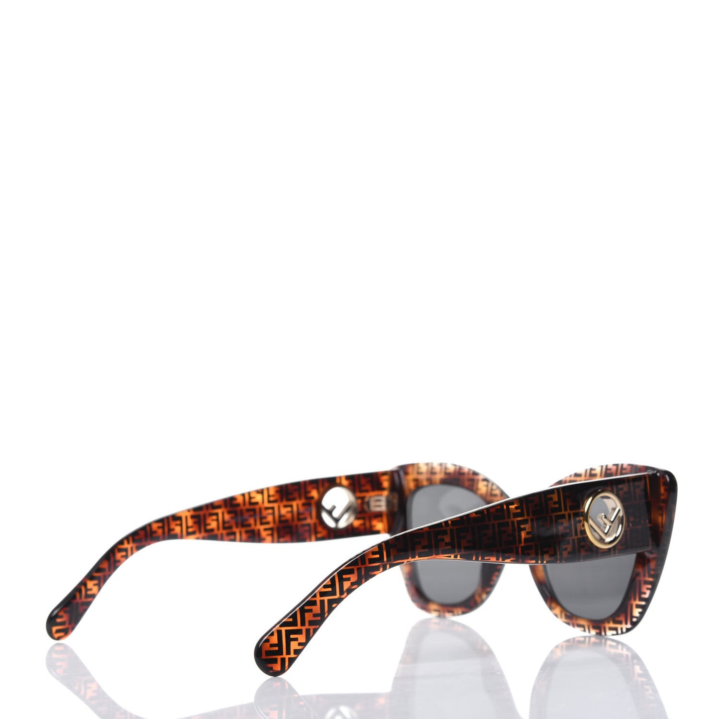 Acetate F is Fendi FF Cat Eye Sunglasses FF 0360/G/S Havana