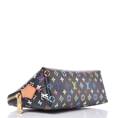 Louis Vuitton Monogram Multicolor Cosmetic Pouch Black Grenade 4 of 6