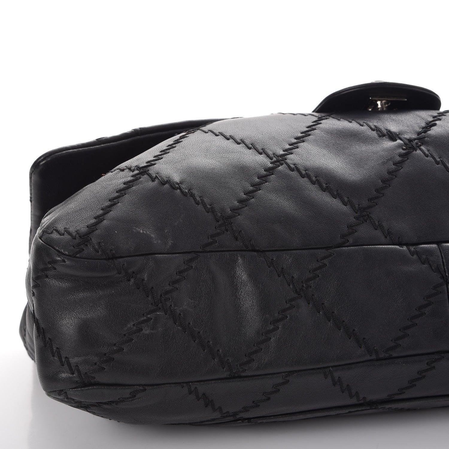 Chanel Lambskin Ultimate Stitch Maxi Flap Black 9 of 9