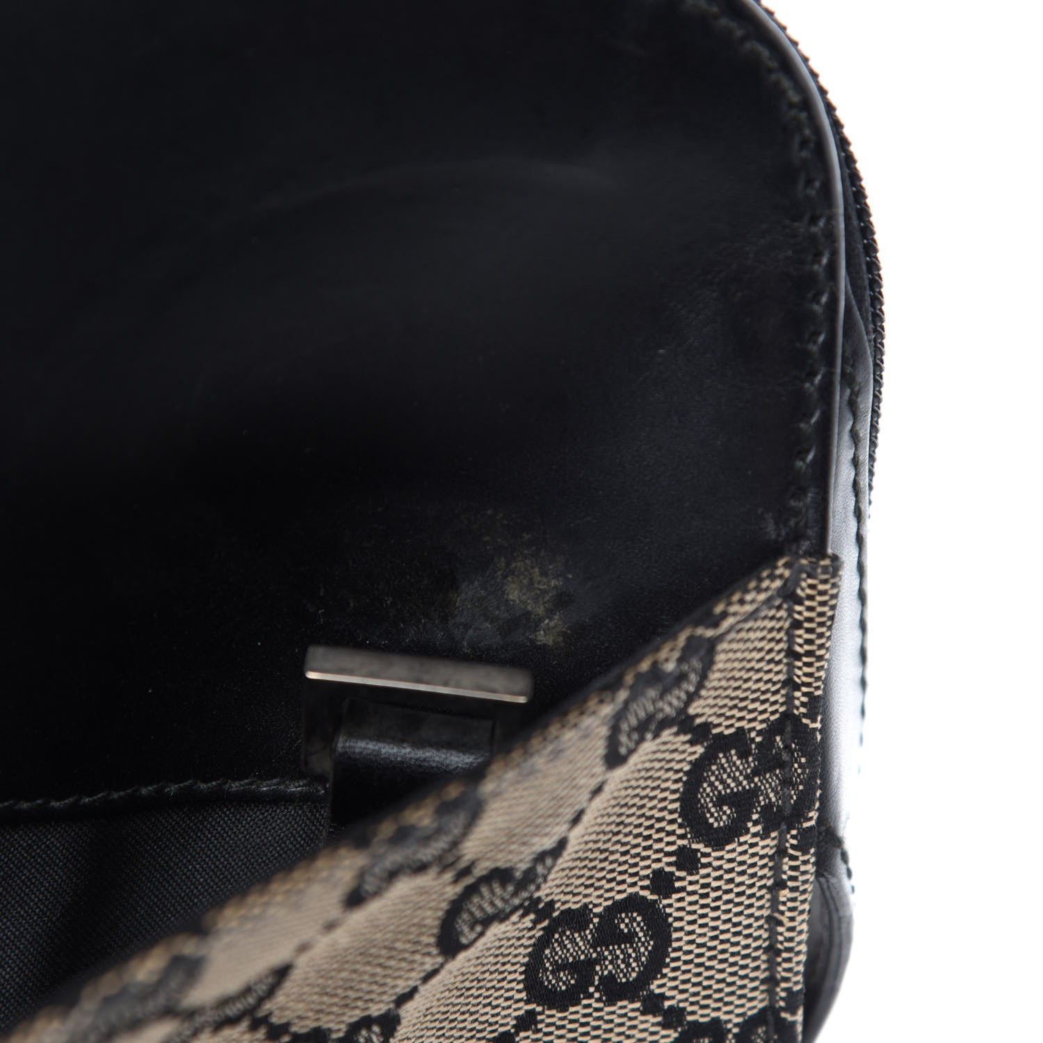 Gucci Monogram Briefcase Black 10 of 15