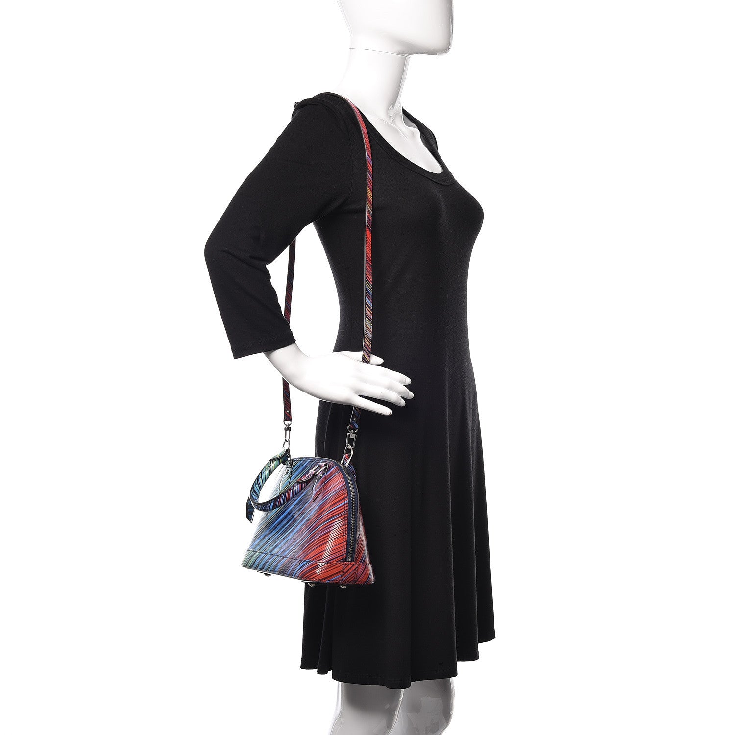 Louis Vuitton Epi Tropical Alma BB Vert Rouge 2 of 10