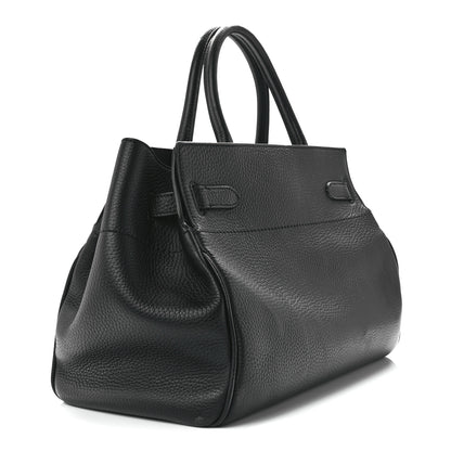 Mulberry Heavy Grain Belted Bayswater Tote Black 2 of 10