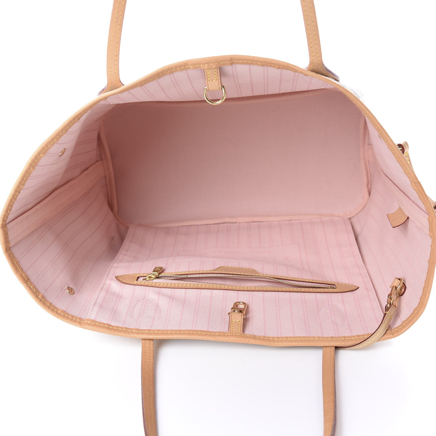 Damier Azur Neo Neverfull MM Rose Ballerine