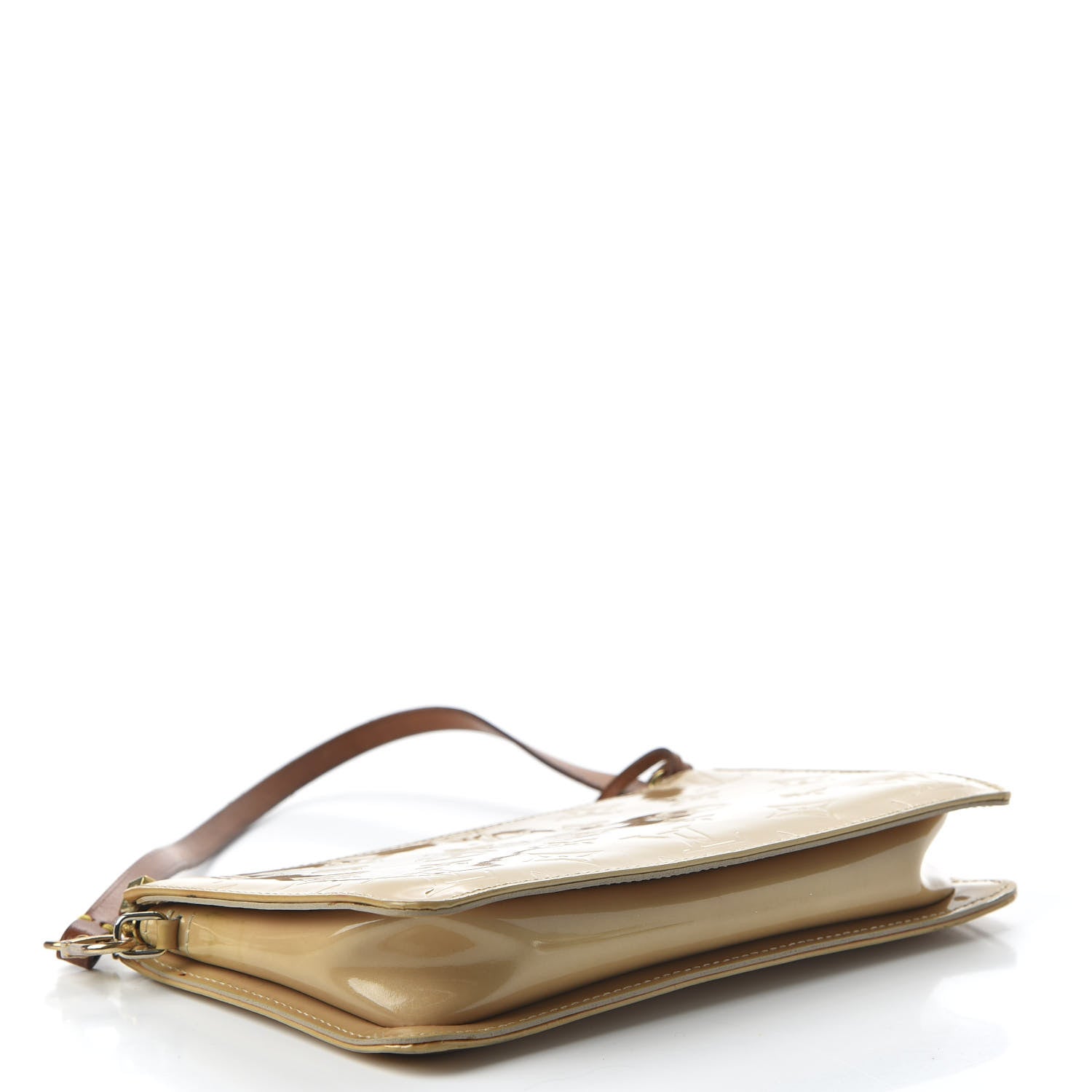 Louis Vuitton Vernis Lexington Pochette Beige 4 of 10