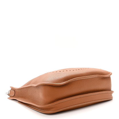 Hermes Taurillon Clemence Evelyne III GM Gold 4 of 12