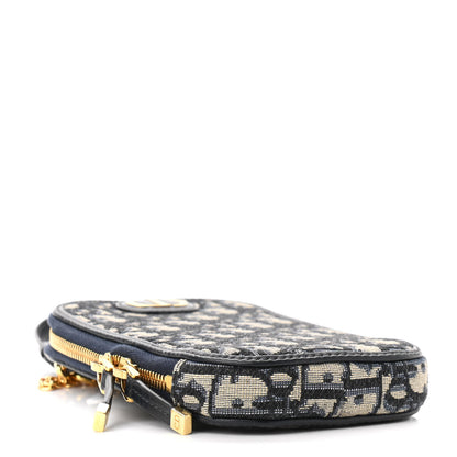 Christian Dior Oblique 30 Montaigne Phone Holder Blue 7 of 16