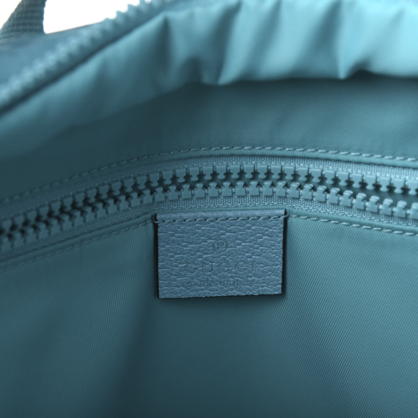 Nylon Twill 80s Logo Patch Backpack Lago