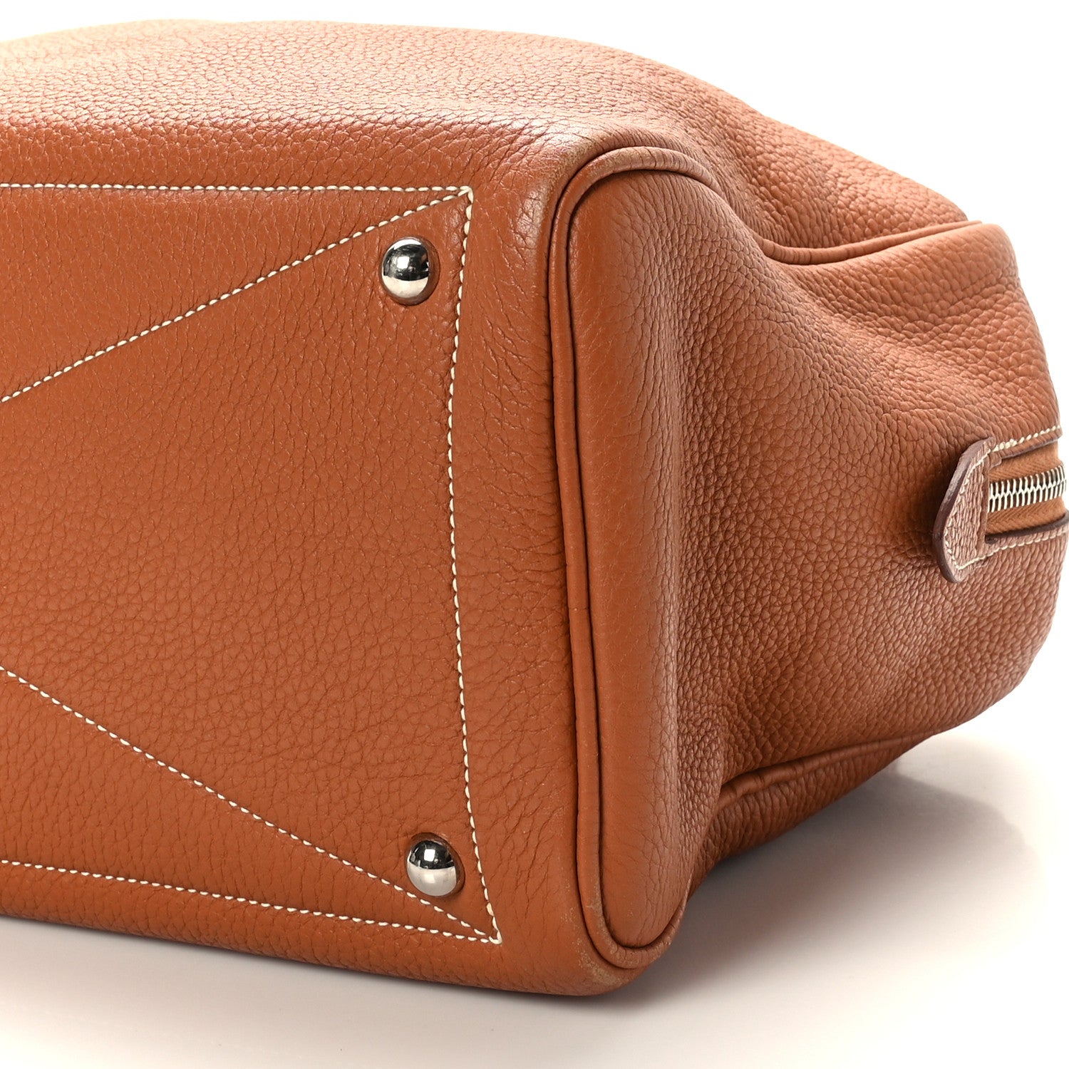 Hermes Taurillon Clemence Victoria II 35 Gold 8 of 9