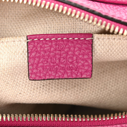 Gucci Cellarius Calfskin Small Soho Disco Bag Bright Bouganville 6 of 13