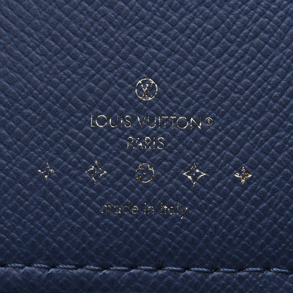 Louis Vuitton Denim Amelia Compact Wallet Blue 6 of 6