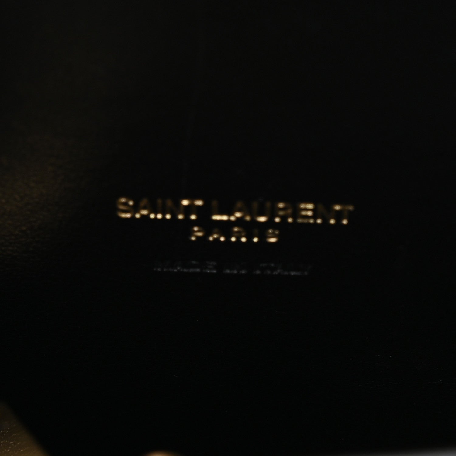 Saint Laurent Calfskin Crocodile Embossed Small Sac de Jour Black 6 of 10