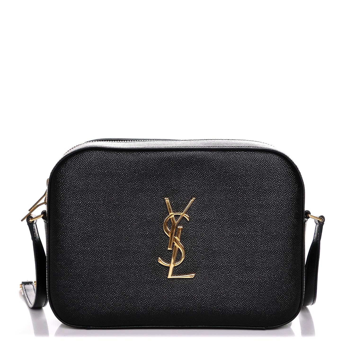 Grain De Poudre Medium Classic Monogram Camera Bag Black