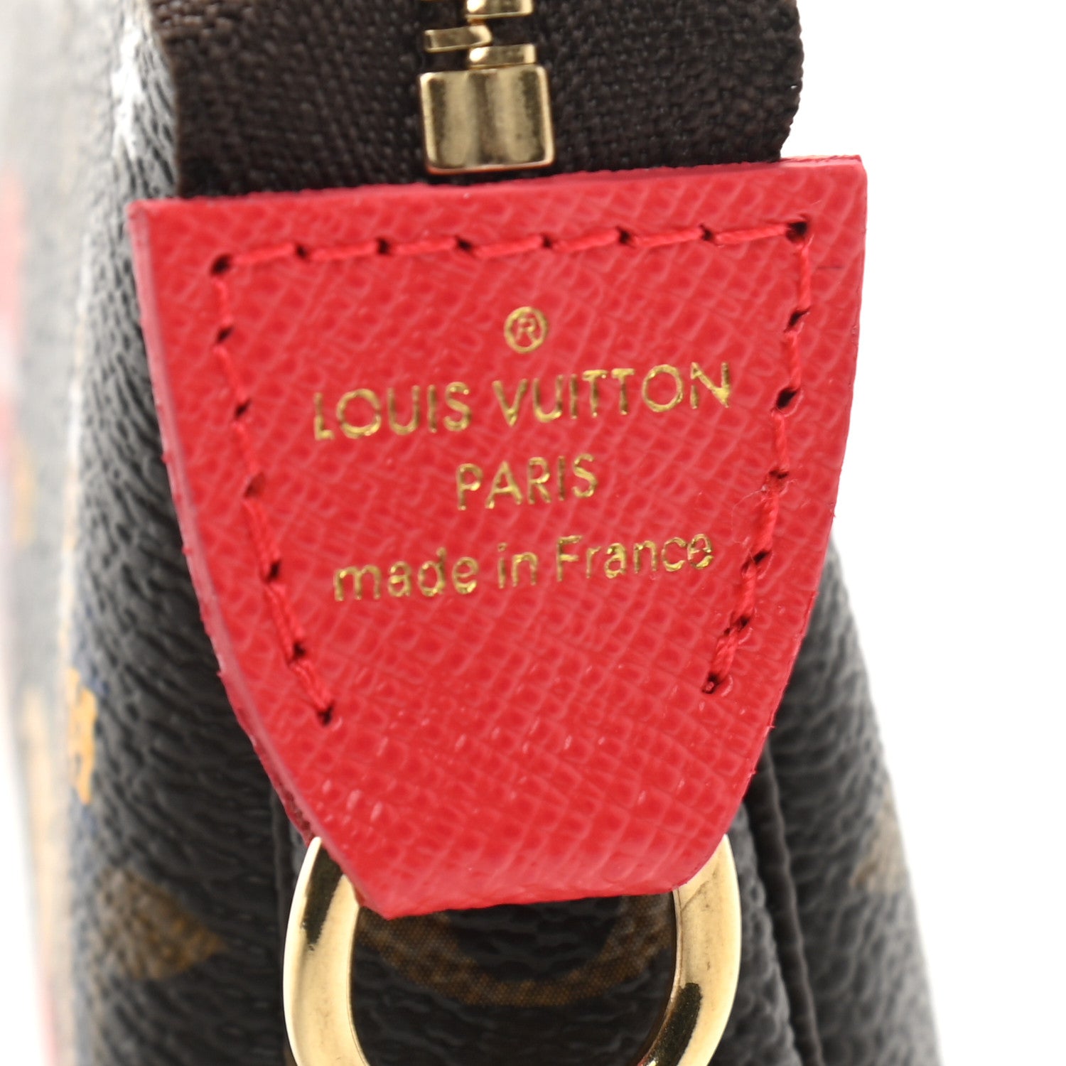Louis Vuitton Monogram 2021 Christmas Animation London Mini Pochette Accessories Red 7 of 7