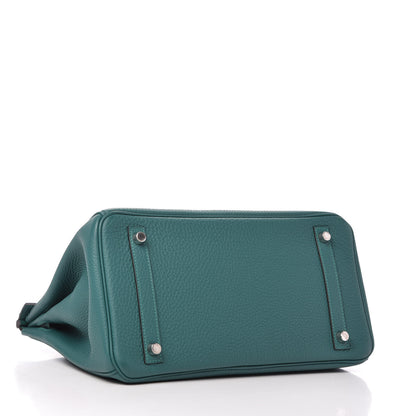Hermes Togo Birkin 30 Malachite 4 of 11
