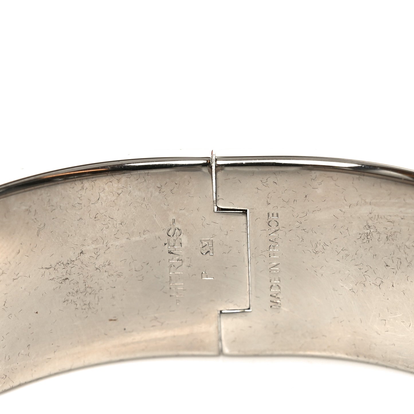 Enamel Wide Clic Clac H Bracelet PM Black