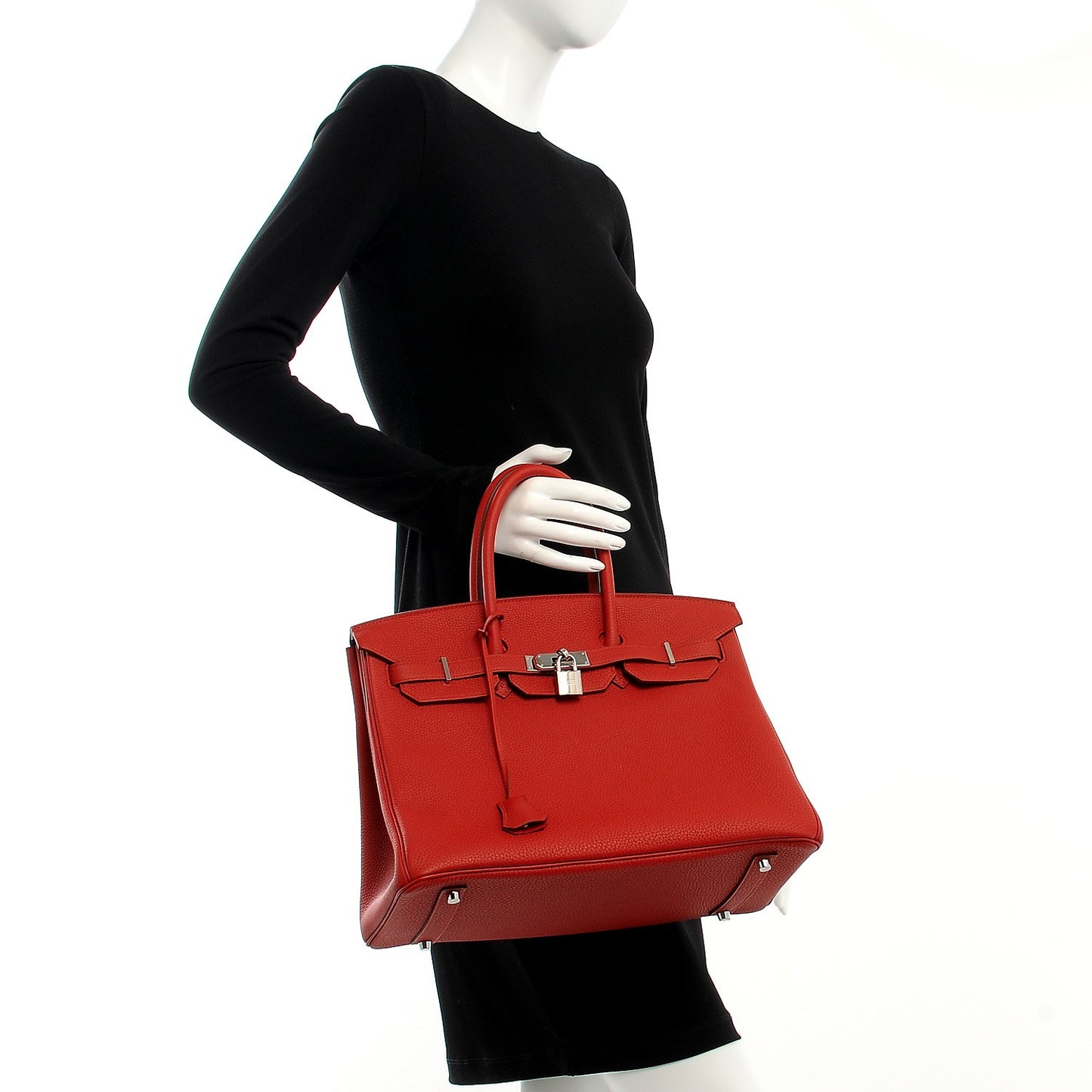 Togo Birkin 35 Vermillion