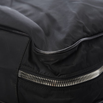 Prada Soft Calfskin Tessuto Nylon Travel Bag Black 8 of 20