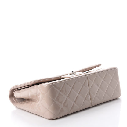 Chanel Patent Quilted Jumbo Double Flap Light Pink 4 of 11