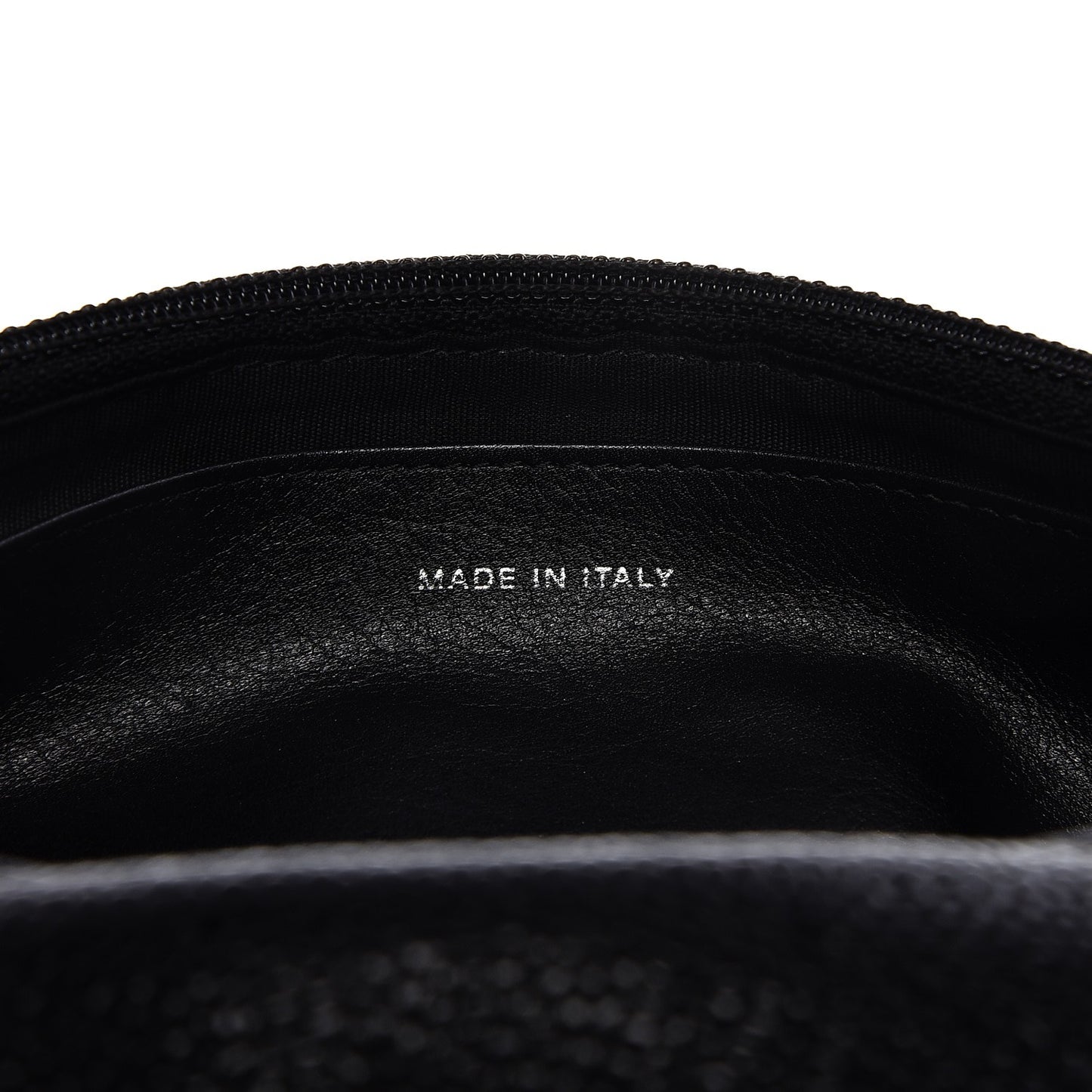 Caviar Half Moon Wallet On Chain WOC Black