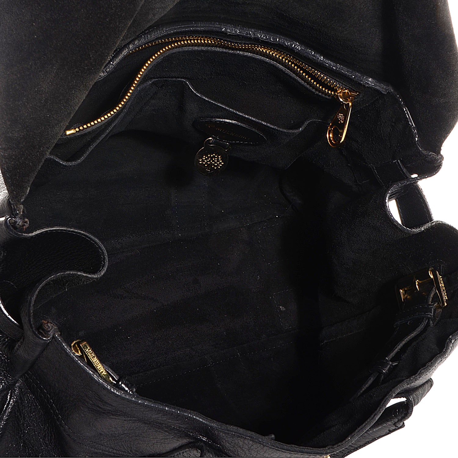 Mulberry Natural Leather Bayswater Black 5 of 12