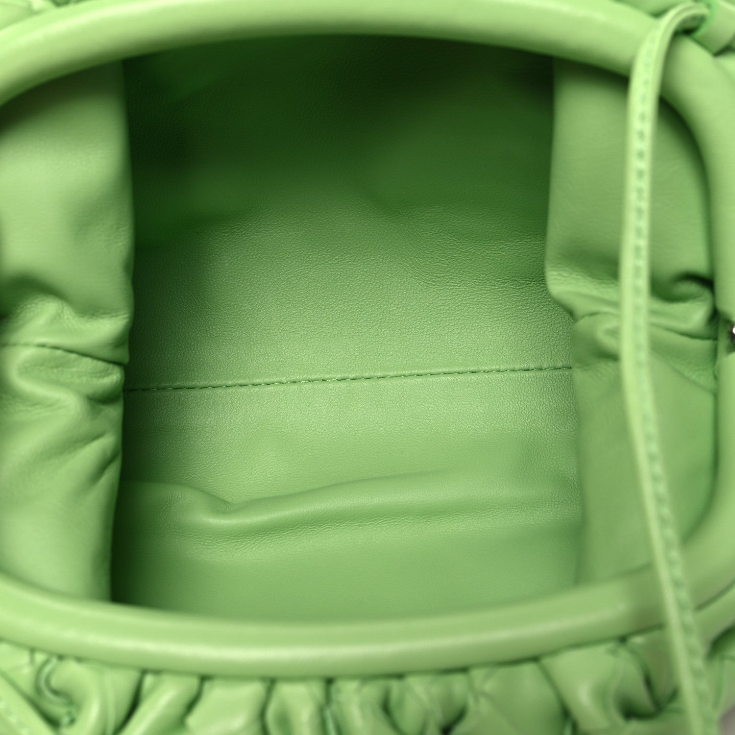 Bottega Veneta Nappa Intrecciato The Mini Pouch Pistachio 5 of 10