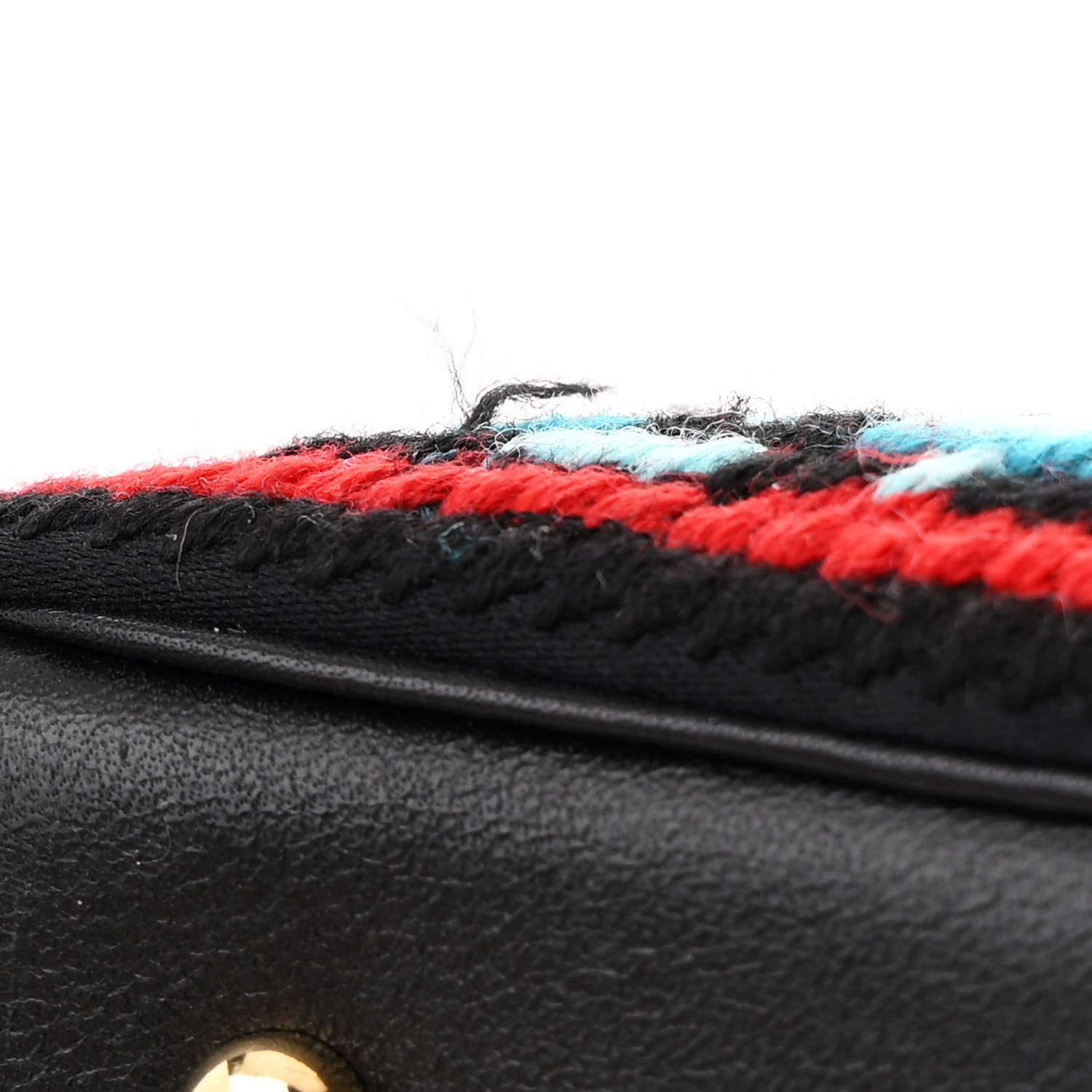 Chanel Needlepoint Precious Symbols Shoulder Bag Black 11 of 11